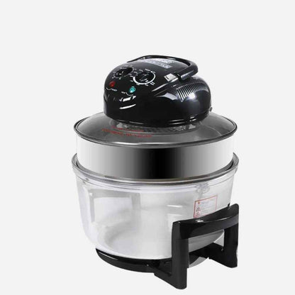 17L Halogen Air Fryer Rotary Convection Oven Multi Cooker Low Fat Health Black O