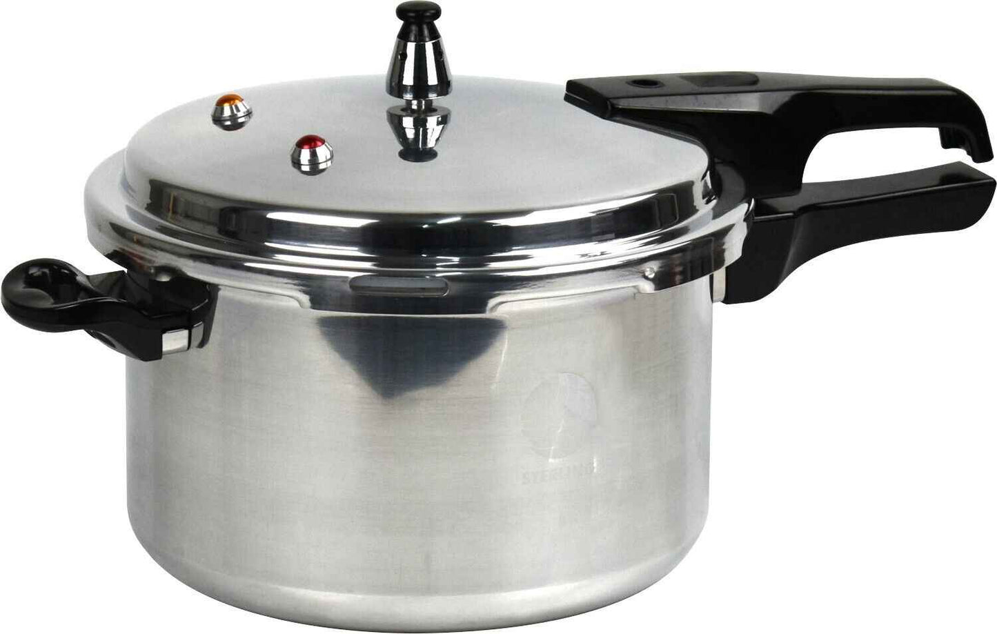 Aluminium Induction Pressure Cooker Dual Handle Kitchen Catering Cookware