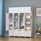 Portable Wardrobe Foldable Closet with 20 Compartments Clothes Storage Cabinet