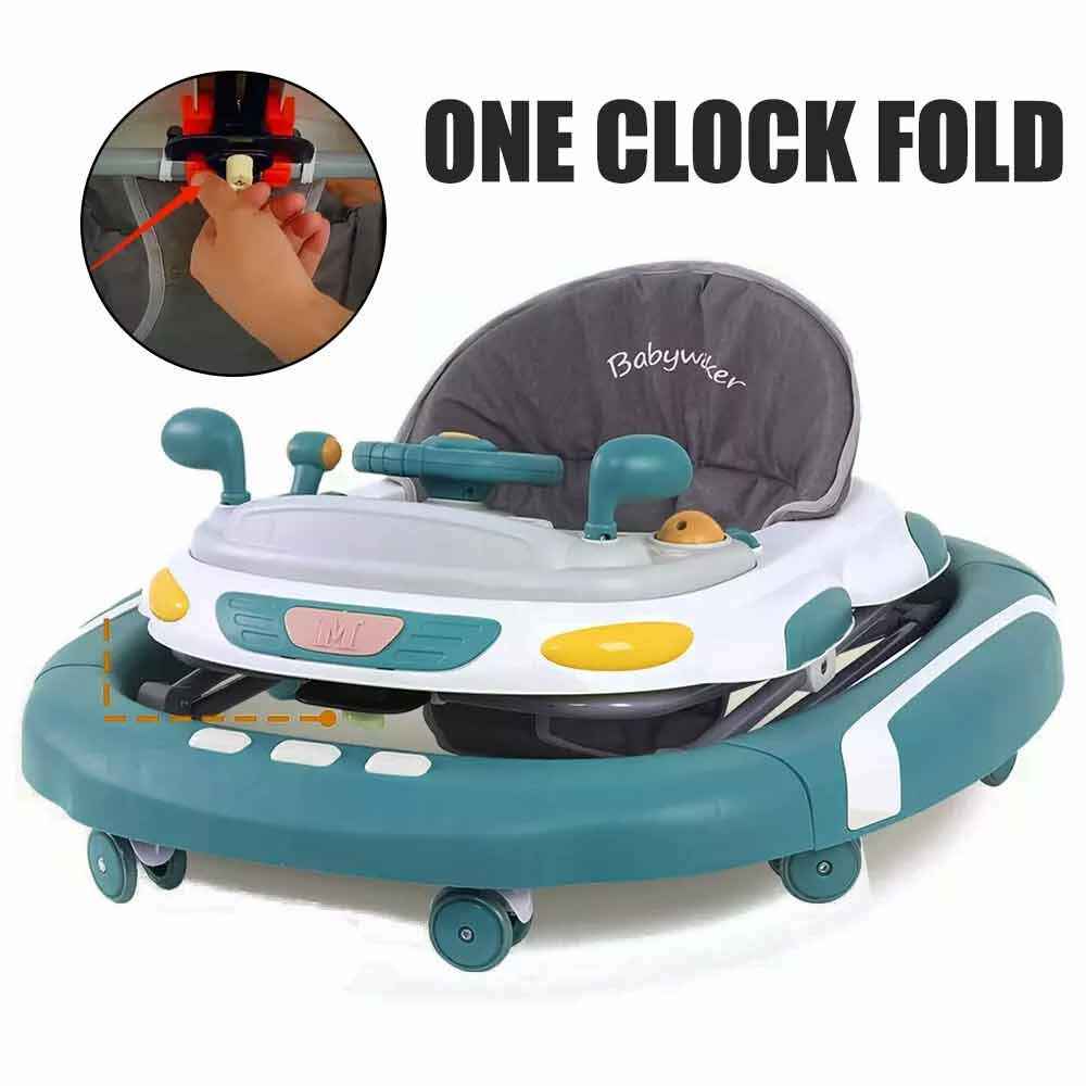 Baby Walker/Rocker Bouncer First Steps Push Along Activity Music Ride On Car.UK