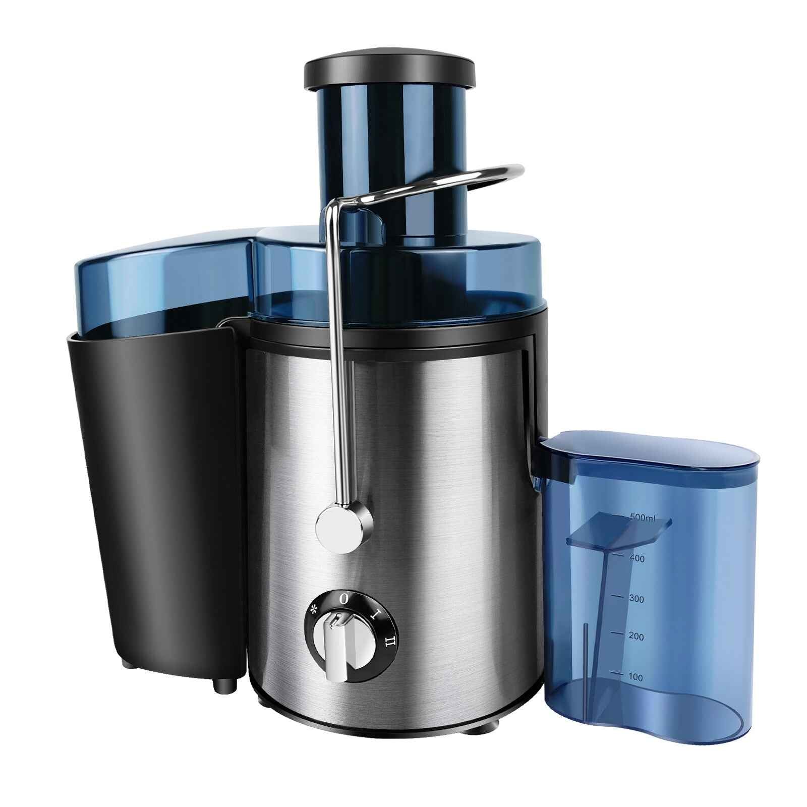 1000W Juicer Machine Whole Fruit and Vegetable Juice Extractor Stainless Steel