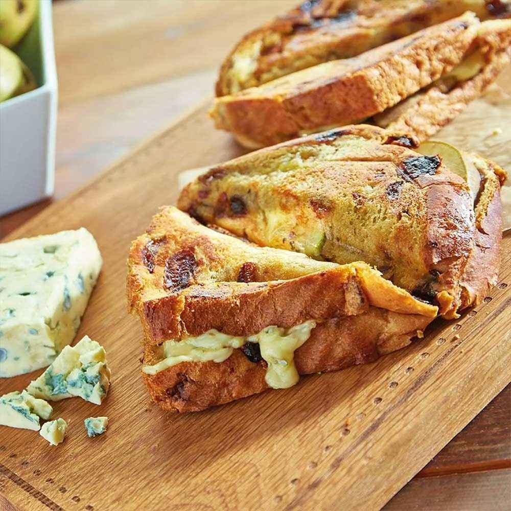 Toastie Maker 4 Slice Sandwich Toaster Non-Stick Machine Easy Clean 900W