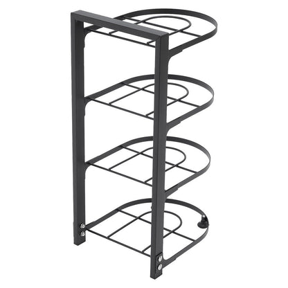 2/3/4 Tier Kitchen Pot Pan Saucepan Storage Rack Holder Organiser Stand Shelf UK