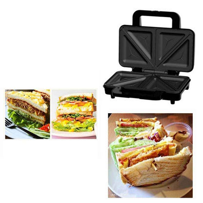 Toastie Maker 2 Slice Sandwich Toaster Non-Stick Machine Easy Clean 900W New UK