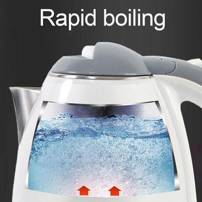 1.8L Portable Electric Water Kettle: Fast Boil, Stainless Steel, Anti-Scalding Design - Ceenaz Store