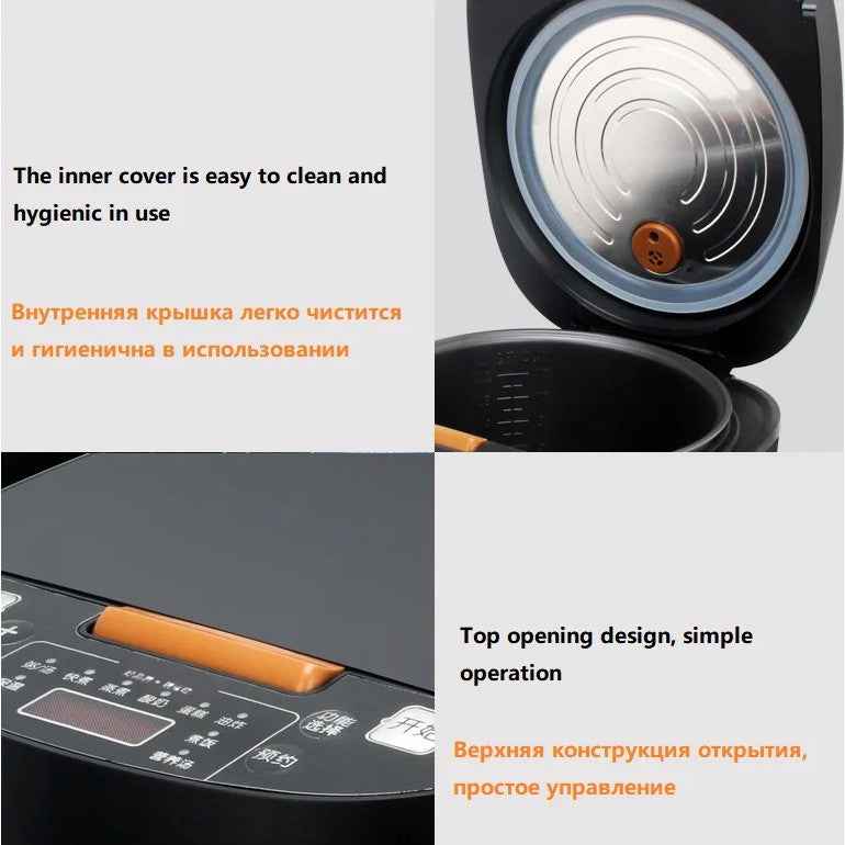 Intelligent Appointment Timing Heating High-fire Fast Cooking 5L Rice Cooker