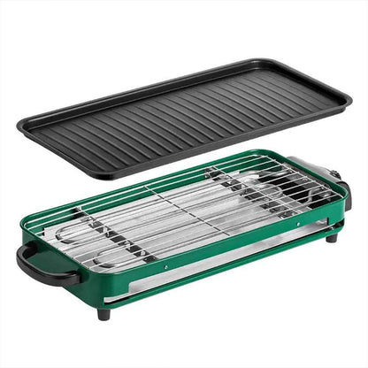 Barbecue 1500W Griddle Indoor BBQ Smokeless Convenient Hot PlateElectric Kwzwgdn