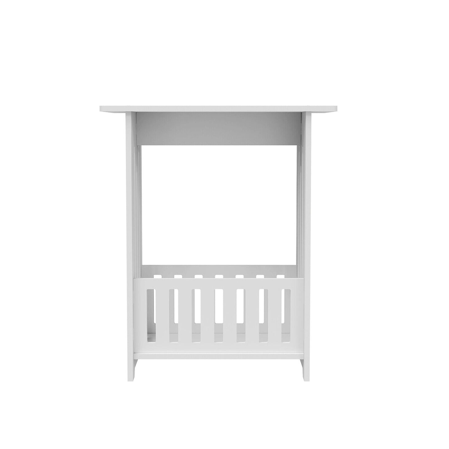 3-Type Freestanding Waterproof Bathroom Cupboard Storage Cabinet with Door White