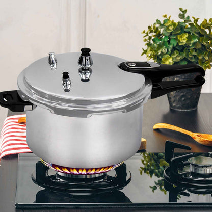 3.5/6/7.5 Litre Dual Handle aluminum Pressure Cooker Kitchen Catering Cookware