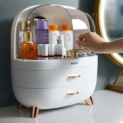 Dressing Table Makeup Storage Box Drawer Desktop Cosmetic Organizer Tidy Case UK