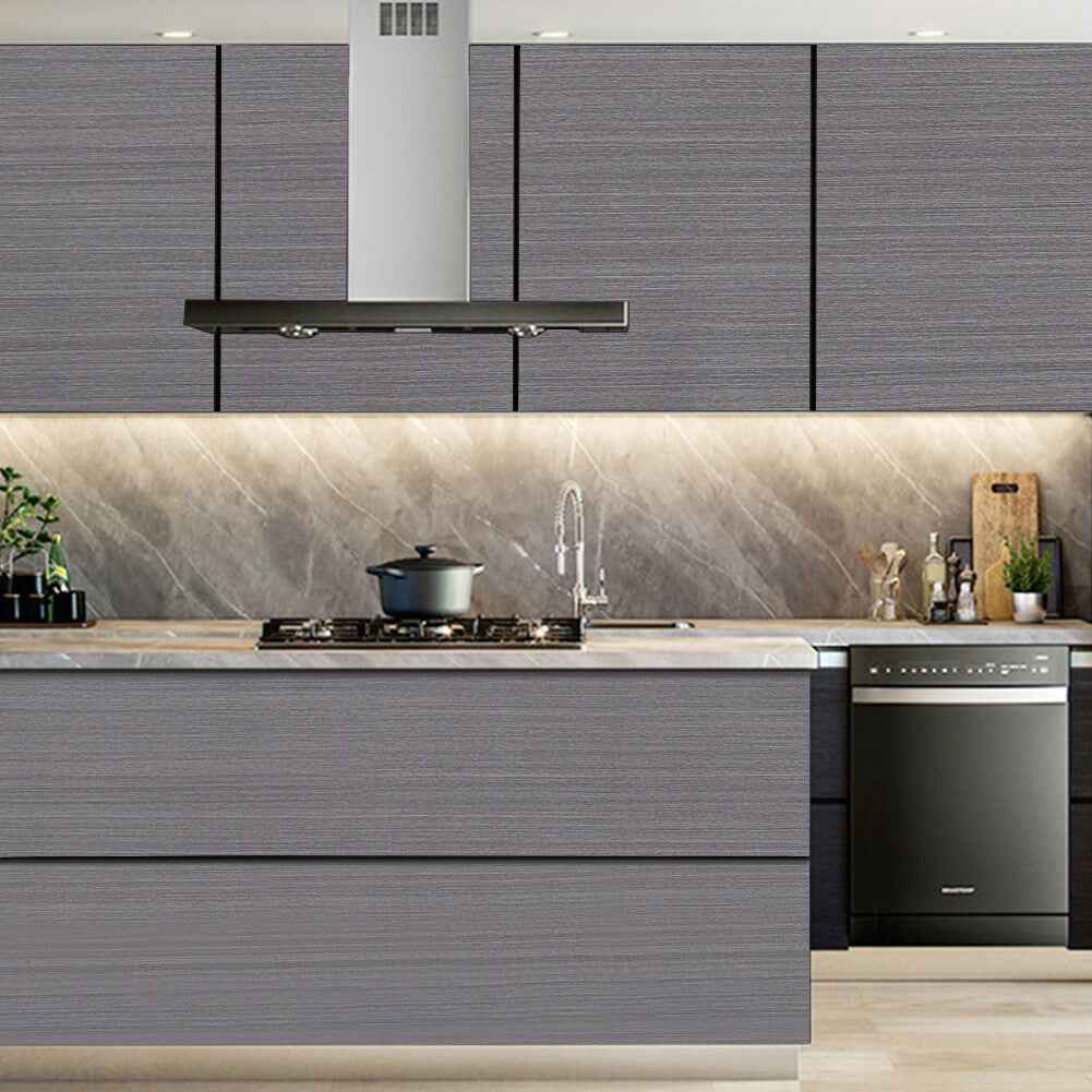 10M Wood Effect Self Adhesive Wallpaper Vinyl Film Roll Furniture Door Stickers