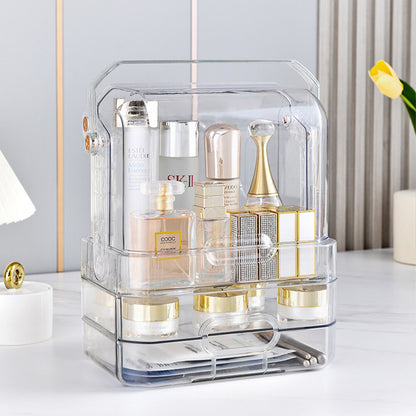 Dressing Table Makeup Storage Box Drawer Desktop Cosmetic Organizer Tidy Case UK