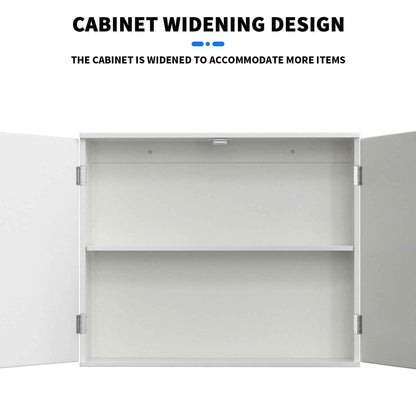 White Bathroom Bedroom Cabinet Shelf Cupboard Storage Unit Free Standing Floor