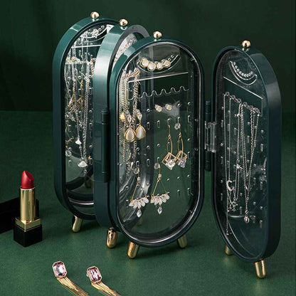 Large Jewellery Organiser Box Earrings Necklaces Bracelets Jewelry Display Shelf