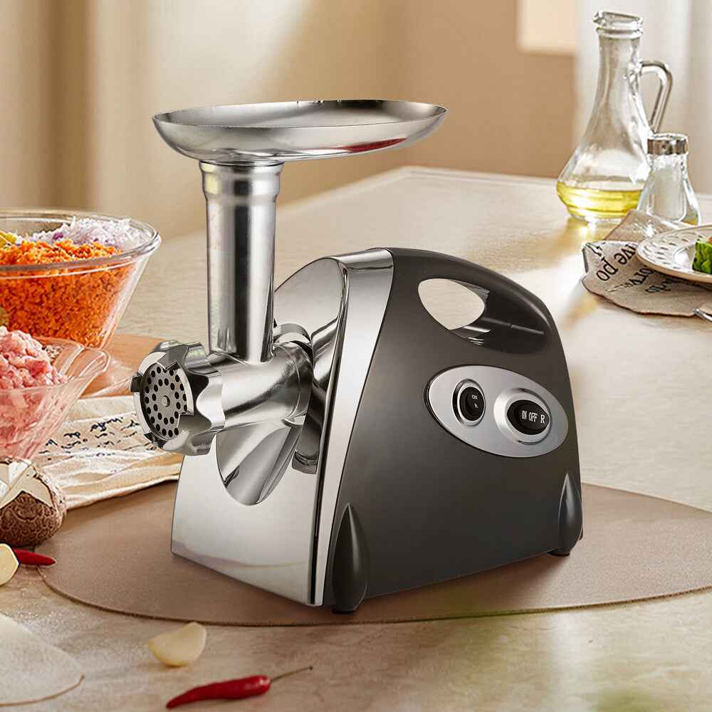 220V Electric Meat Grinder Multifunction Stainless Steel Mincer Sausage Stuffer
