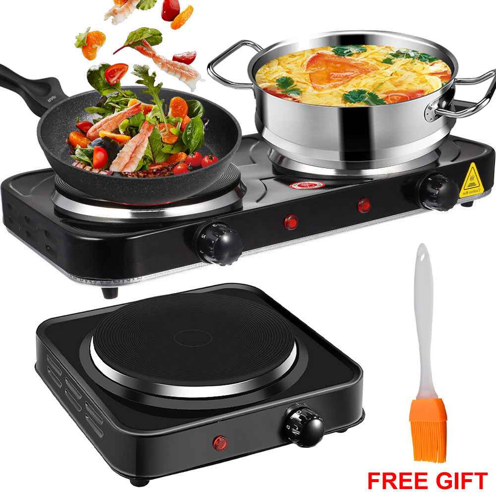 2800W Hot Plate Electric Cooker Single Portable Table Top Kitchen Hob Stove UK