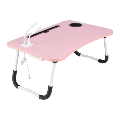 Folding Laptop Bed Table Sofa Breakfast Tray Portable Computer Lap Desk Stand