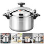 Aluminium Pressure Cooker Quick with Lid Latch Indicator 7L-11L Explosion-Proof