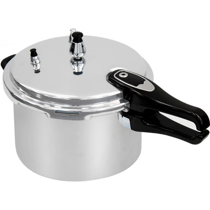 3.5/6/7.5 Litre Dual Handle aluminum Pressure Cooker Kitchen Catering Cookware