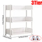 5-8 Tier White Wooden Hallway Shoe Rack Open Shelves Shoe Cabinet Storage Unit