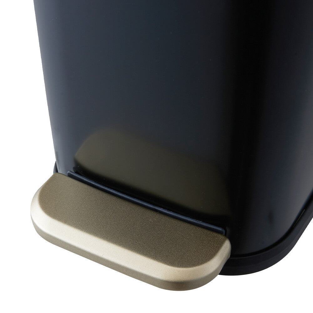 Pedal Bin Dustbin Stainless Steel Waste w/Bucket & Removable Lid Kitchen Bedroom