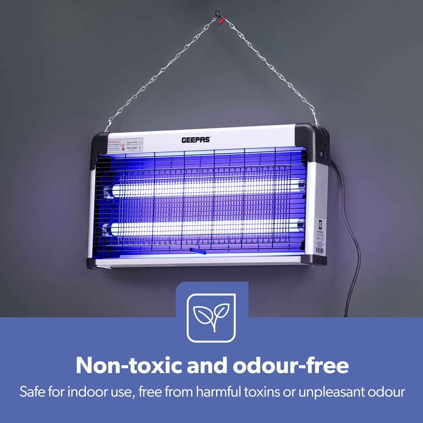 GEEPAS 30W Electric UV Light Insect Mosquito Fly Bug Zapper Killer