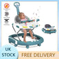 Baby Walker/Rocker Bouncer First Steps Push Along Activity Music Ride On Car.UK
