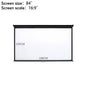 Electric Motorised Projector Screen 3D HD Home Theater Projection 16:9 4:3 Sizes