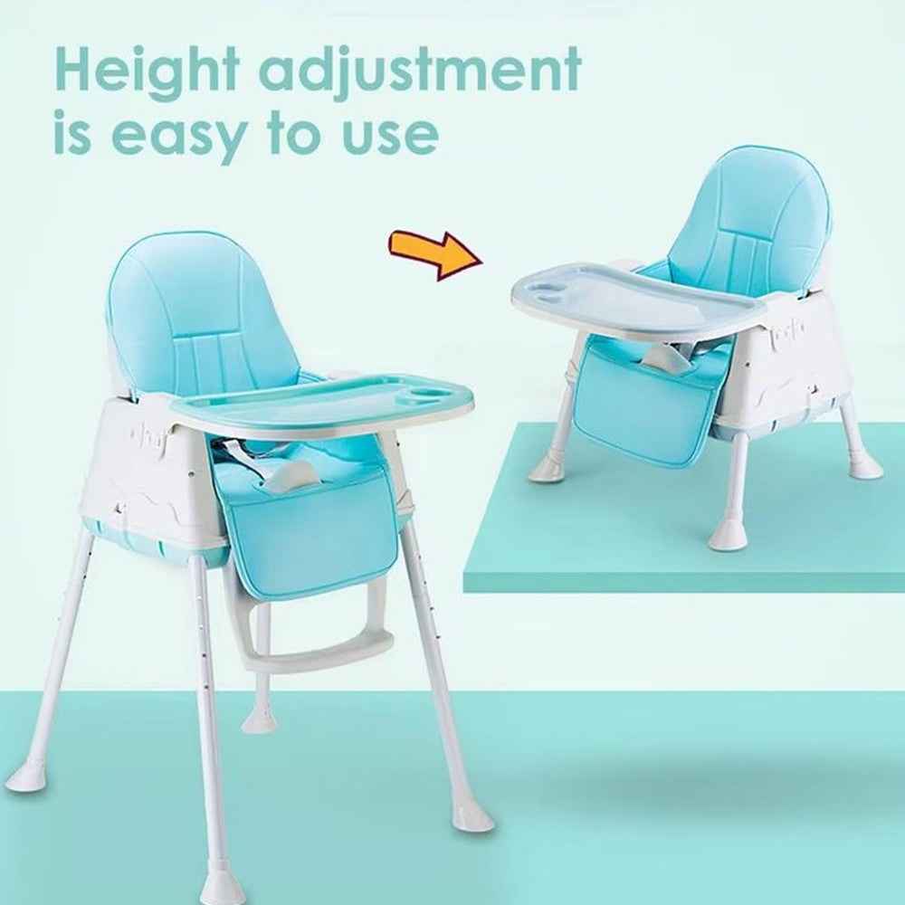 Adjustable 3-In-1 Baby Highchair Infant High Feeding Seat Toddler Table Chair UK
