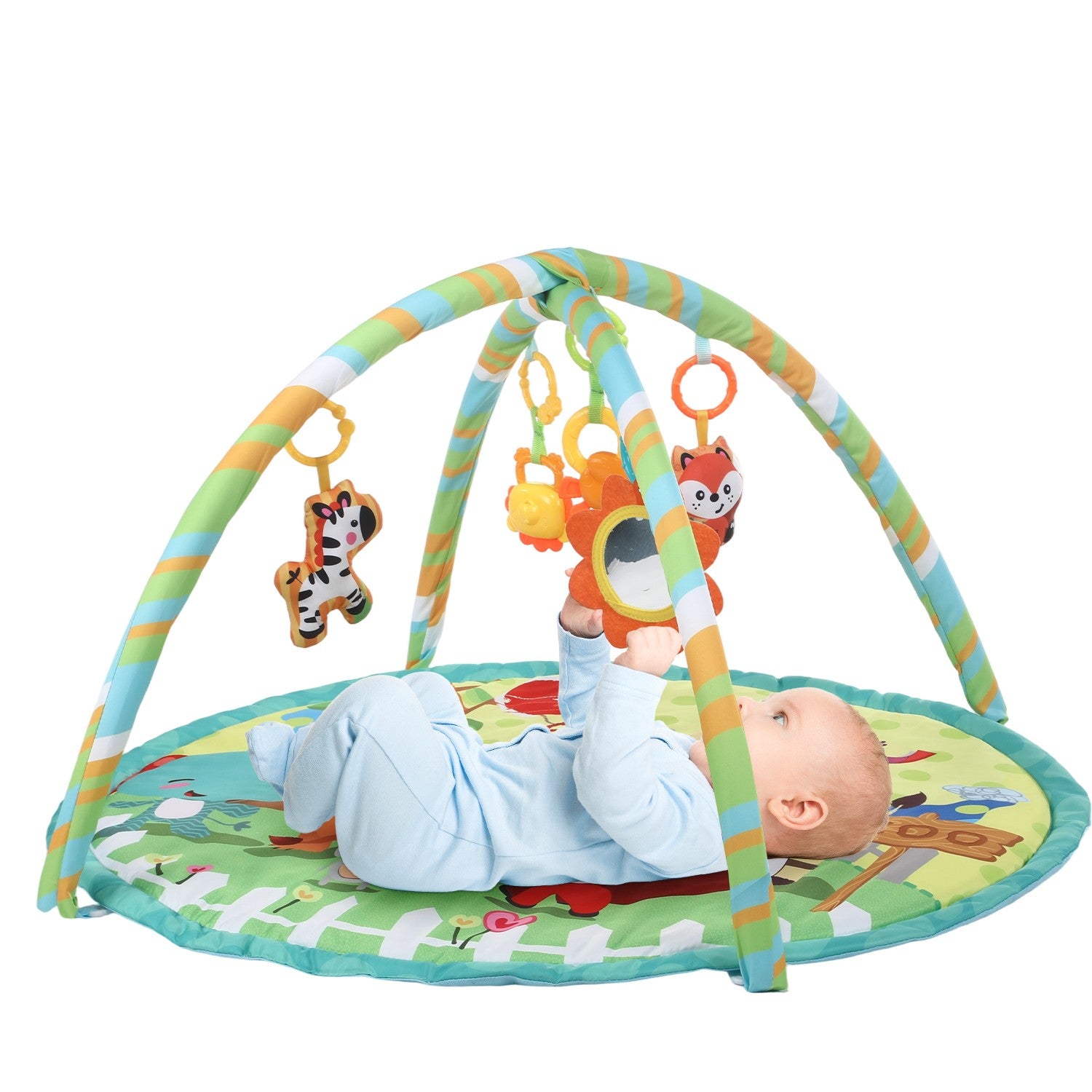 Baby Activity Gym Rack Play Mat Kid Rug Puzzle Mat Carpet Pad Baby Toy UK