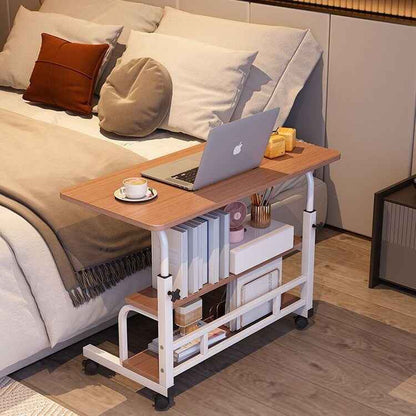 Notebook Computer Desk Height Adjustable Overbed Sofa Table Laptop Tray Small PC