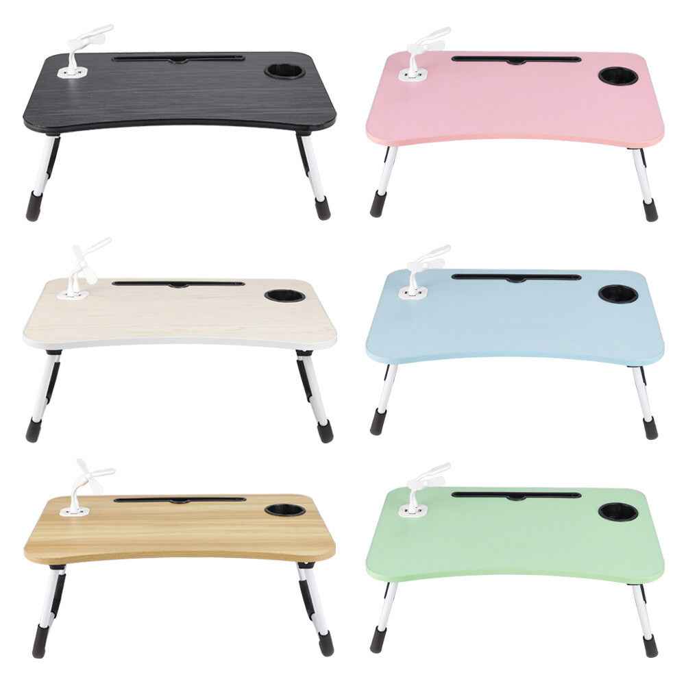 Folding Laptop Bed Table Sofa Breakfast Tray Portable Computer Lap Desk Stand