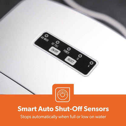 Countertop Ice Cube Maker Machine 2.2L Electric Fast Automatic Portable Geepas