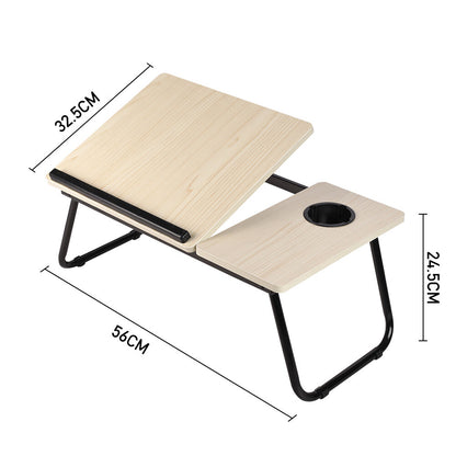Folding Laptop Bed Table Sofa Breakfast Tray Portable Computer Lap Desk Stand