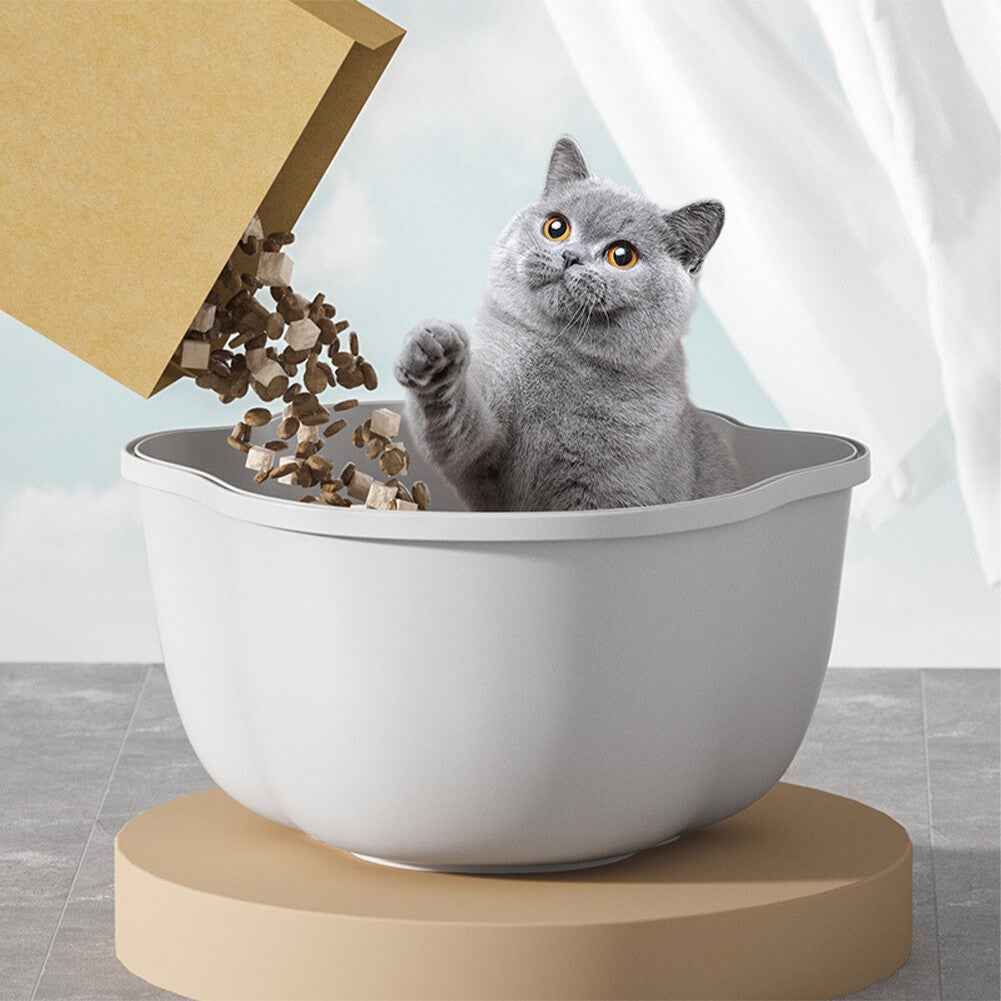 Food Storage Container Dog Cat Pet Animal Dry Food Cereal Dispenser Box with Lid