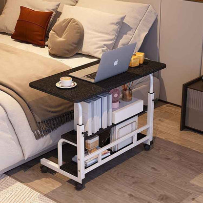 Notebook Computer Desk Height Adjustable Overbed Sofa Table Laptop Tray Small PC