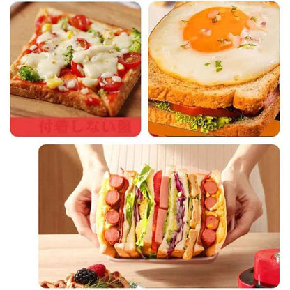 Toasted Sandwich Maker Microwavable Machine Waffle Maker Microwave Oven Toasties