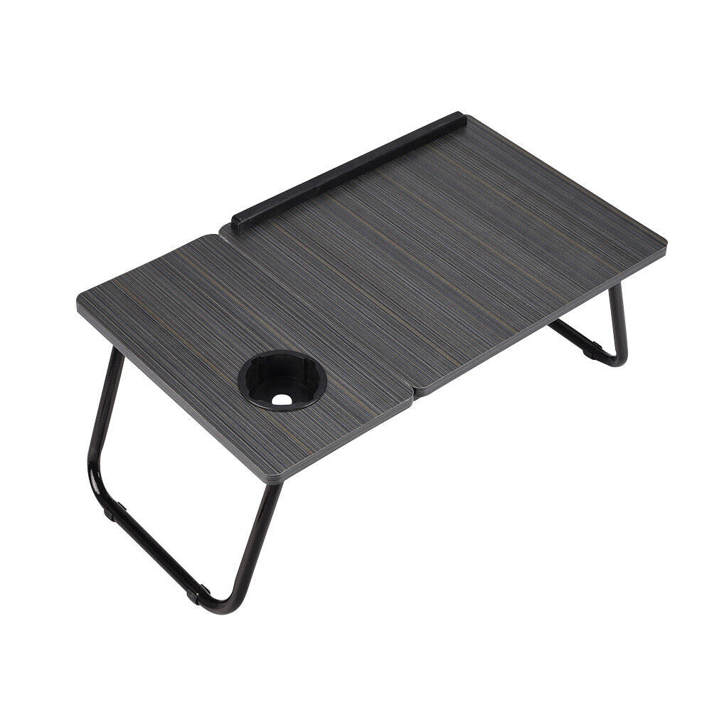 Folding Laptop Bed Table Sofa Breakfast Tray Portable Computer Lap Desk Stand