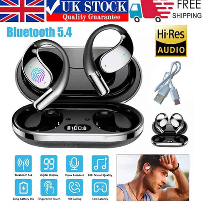 144+ Language AI Translator Earbuds Wireless Bluetooth 5.4 Headphones For iOS UK