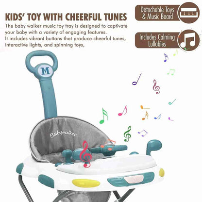 Baby Walker/Rocker Bouncer First Steps Push Along Activity Music Ride On Car.UK