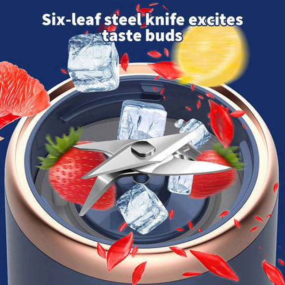 400ml Electric Juice Maker Portable Blender Smoothie Mini Juicer Fruit Machine