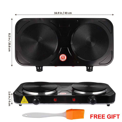 2800W Hot Plate Electric Cooker Single Portable Table Top Kitchen Hob Stove UK