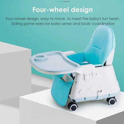Adjustable 3-In-1 Baby Highchair Infant High Feeding Seat Toddler Table Chair UK