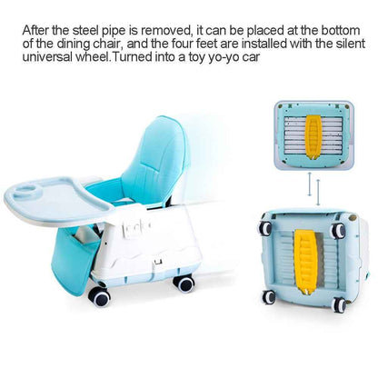 Adjustable 3-In-1 Baby Highchair Infant High Feeding Seat Toddler Table Chair UK
