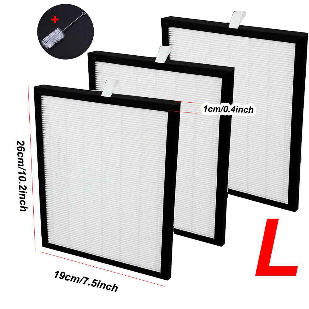 3Pack HEPA Filter for MEACO Dehumidifier 12L 12LE Low Energy Platinum Filters UK