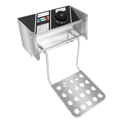 20L 5000W Commercial Electric Deep Fryer Fat Chip Twin Dual Tank Stainless Steel