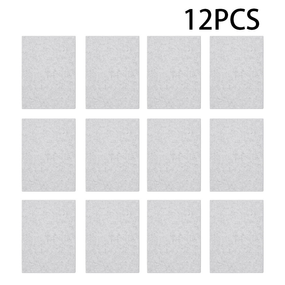 12x Self-adhesive Acoustic Wall Panel Tiles Studio Sound Proofing Insulation Pad