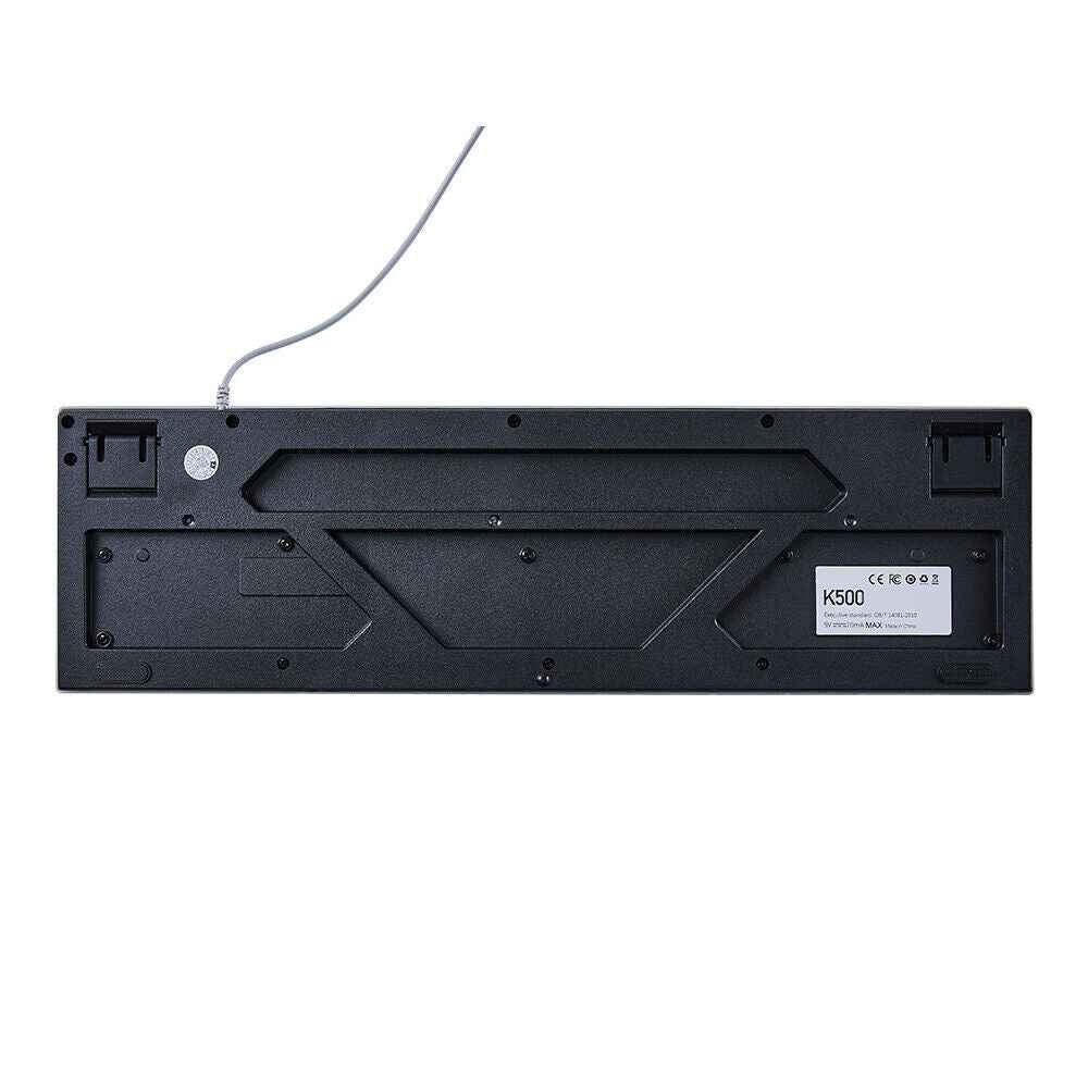 K500 Mechanical Gaming Keyboard 104 Keys USB Wired RGB Backlit Keypad PC Game