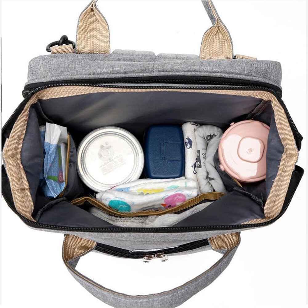 Baby Changing Bag Diaper Bag Large Nappy Backpack with Portable Changing Mat UK