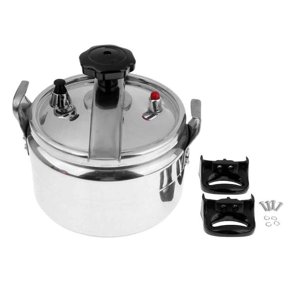 Aluminium Pressure Cooker Quick with Lid Latch Indicator 7L-11L Explosion-Proof